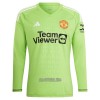 Camisola + Calções Guarda-Redes Manchester United De Gea 1 Criança Manga Comprida Equipamento 1ª 23/24